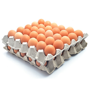 Fresh brown eggs